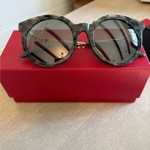 Cartier Gray Sunglasses